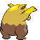 #096 Drowzee sprite Posterior