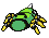 #167 Spinarak sprite Posterior