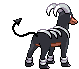 #229 Houndoom sprite Posterior