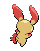 #311 Plusle sprite Posterior