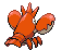 #341 Corphish sprite Posterior