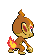 #390 Chimchar sprite Posterior