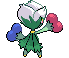#407 Roserade sprite Posterior