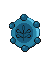 #436 Bronzor sprite Posterior