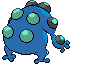 #537 Seismitoad sprite Posterior