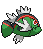 #550 Basculin sprite Posterior
