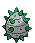 #597 Ferroseed sprite Posterior
