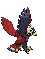 #628 Braviary sprite Posterior