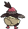 #629 Vullaby sprite Posterior