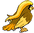 #018 Pidgeot sprite Posterior Shiny