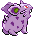 #029 Nidoran♀ sprite Posterior Shiny