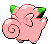 #035 Clefairy sprite Posterior Shiny
