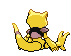 #063 Abra sprite Posterior Shiny
