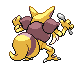 #064 Kadabra sprite Posterior Shiny