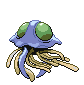 #073 Tentacruel sprite Posterior Shiny
