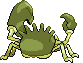 #099 Kingler sprite Posterior Shiny