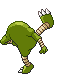 #106 Hitmonlee sprite Posterior Shiny