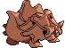 #111 Rhyhorn sprite Posterior Shiny