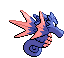 #117 Seadra sprite Posterior Shiny