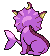 #134 Vaporeon sprite Posterior Shiny