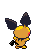 #172 Pichu sprite Posterior Shiny