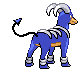 #229 Houndoom sprite Posterior Shiny
