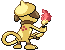 #235 Smeargle sprite Posterior Shiny