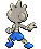 #236 Tyrogue sprite Posterior Shiny