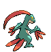 #253 Grovyle sprite Posterior Shiny