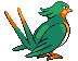 #277 Swellow sprite Posterior Shiny