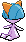 #280 Ralts sprite Posterior Shiny
