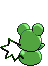 #298 Azurill sprite Posterior Shiny