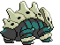 #305 Lairon sprite Posterior Shiny