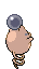 #325 Spoink sprite Posterior Shiny