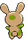#327 Spinda sprite Posterior Shiny