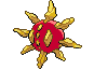 #338 Solrock sprite Posterior Shiny