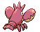 #341 Corphish sprite Posterior Shiny