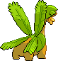 #357 Tropius sprite Posterior Shiny
