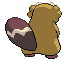 #400 Bibarel sprite Posterior Shiny