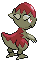 #408 Cranidos sprite Posterior Shiny
