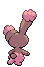 #427 Buneary sprite Posterior Shiny