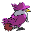 #430 Honchkrow sprite Posterior Shiny
