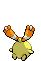 #433 Chingling sprite Posterior Shiny
