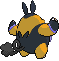 #499 Pignite sprite Posterior Shiny