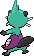 #502 Dewott sprite Posterior Shiny