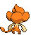 #513 Pansear sprite Posterior Shiny