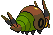 #543 Venipede sprite Posterior Shiny