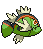 #550 Basculin sprite Posterior Shiny
