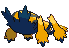 #596 Galvantula sprite Posterior Shiny