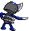 #624 Pawniard sprite Posterior Shiny
